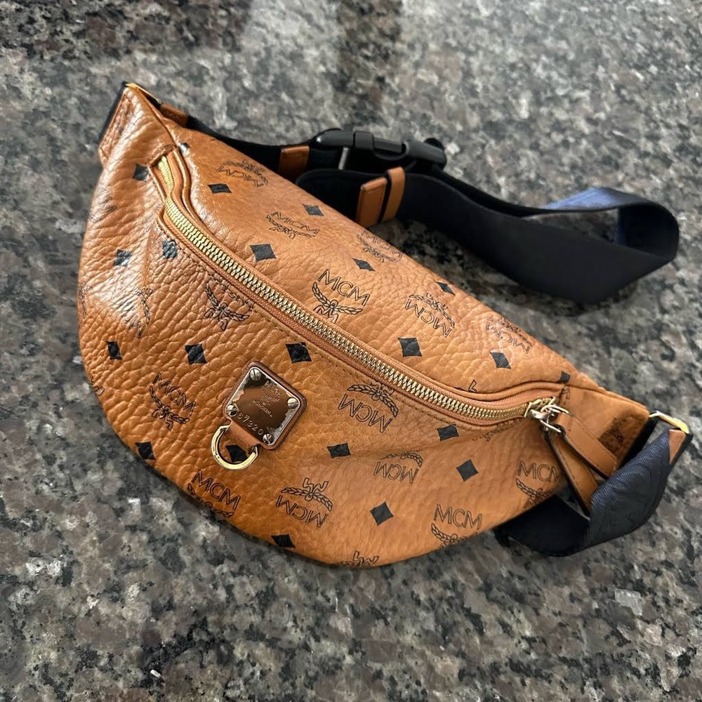 *NEW* MCM Fursten Visetos Belt Bag